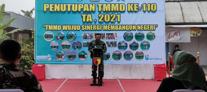 Program TMMD 110 Bojonegoro Untuk Kesejahteraan Masyarakat